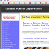 Canberra Banner Sign